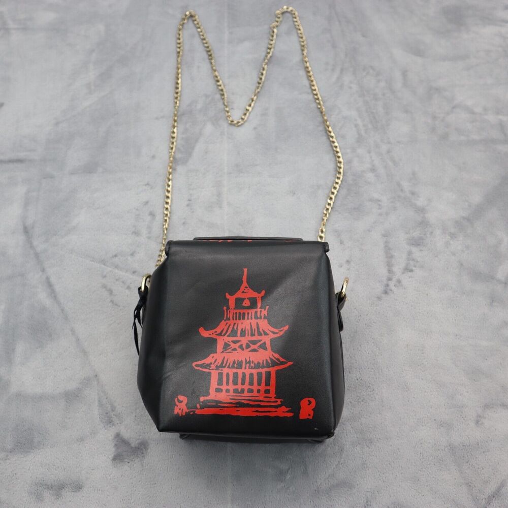 Chinese Takeout Box Handbags Crossbody Bag For Women Clutch Purses Shoulder Bags